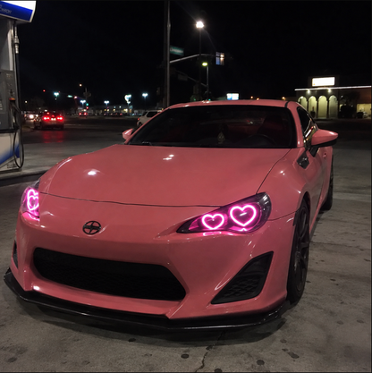 GhostLens Heart LED Headlight Kit